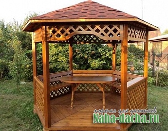 Деревянная беседка Деревянная беседка